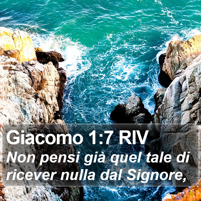 Giacomo 1:7 RIV Bible Study