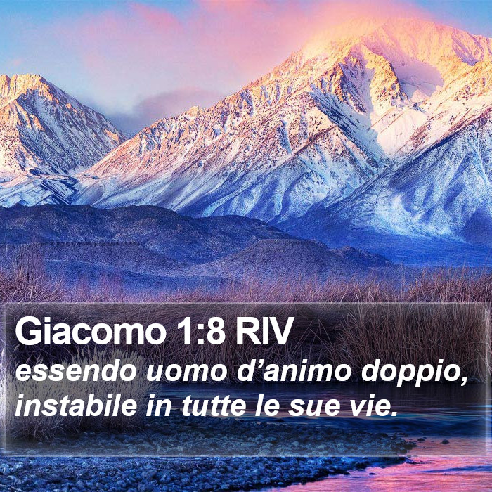 Giacomo 1:8 RIV Bible Study