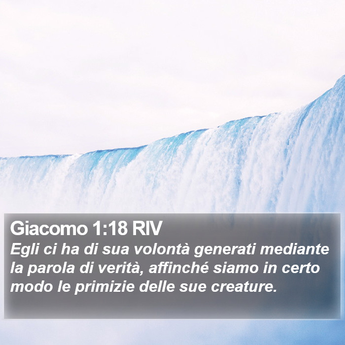 Giacomo 1:18 RIV Bible Study