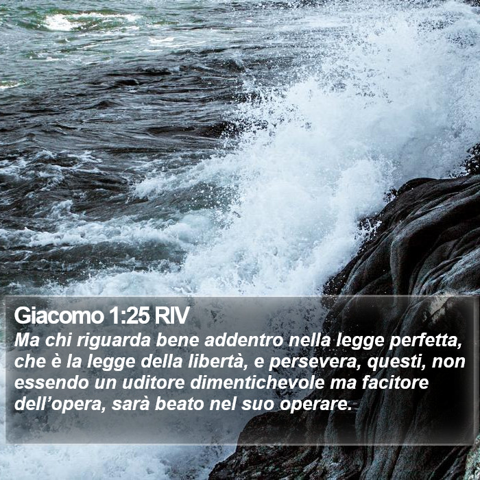 Giacomo 1:25 RIV Bible Study