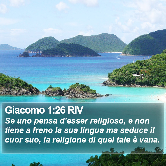 Giacomo 1:26 RIV Bible Study