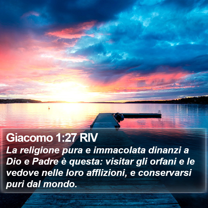 Giacomo 1:27 RIV Bible Study