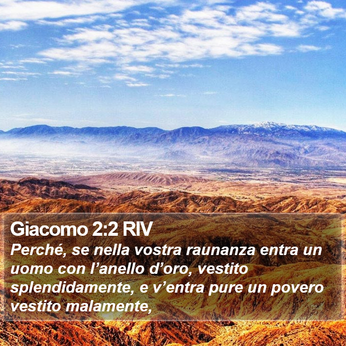 Giacomo 2:2 RIV Bible Study