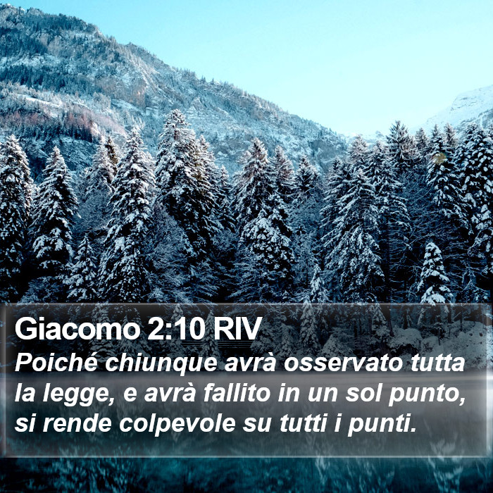 Giacomo 2:10 RIV Bible Study