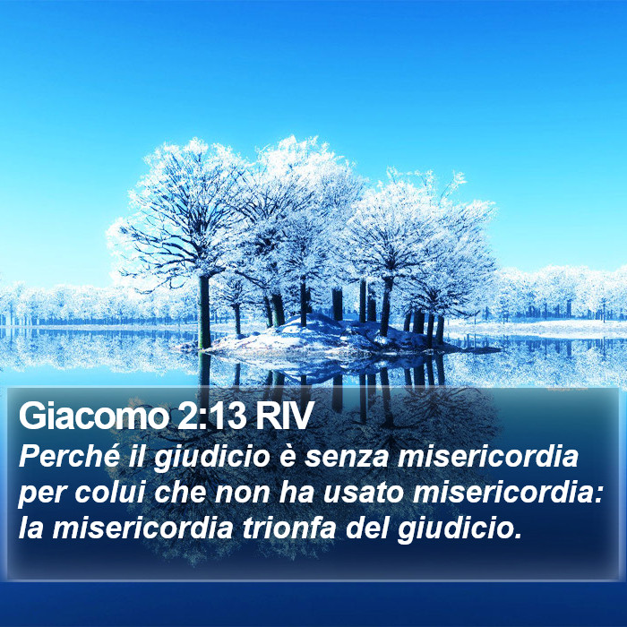 Giacomo 2:13 RIV Bible Study