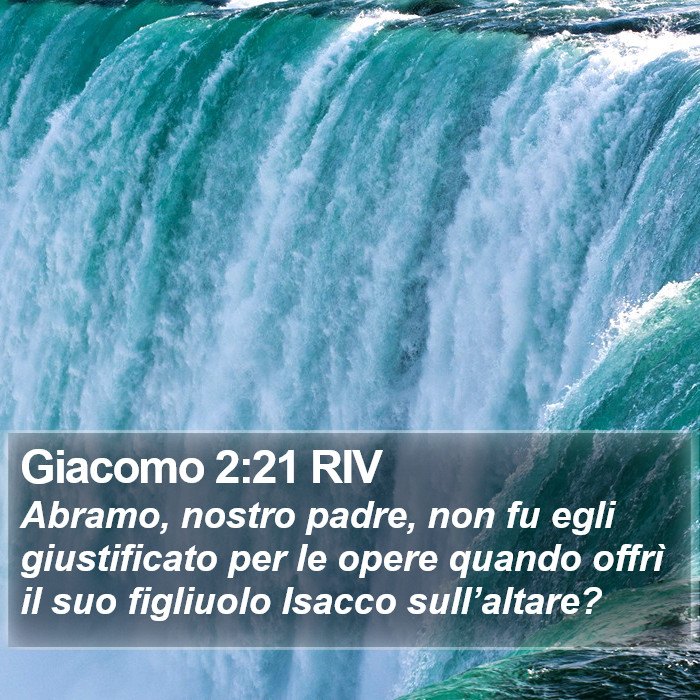 Giacomo 2:21 RIV Bible Study