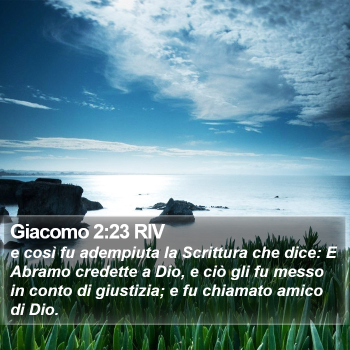 Giacomo 2:23 RIV Bible Study