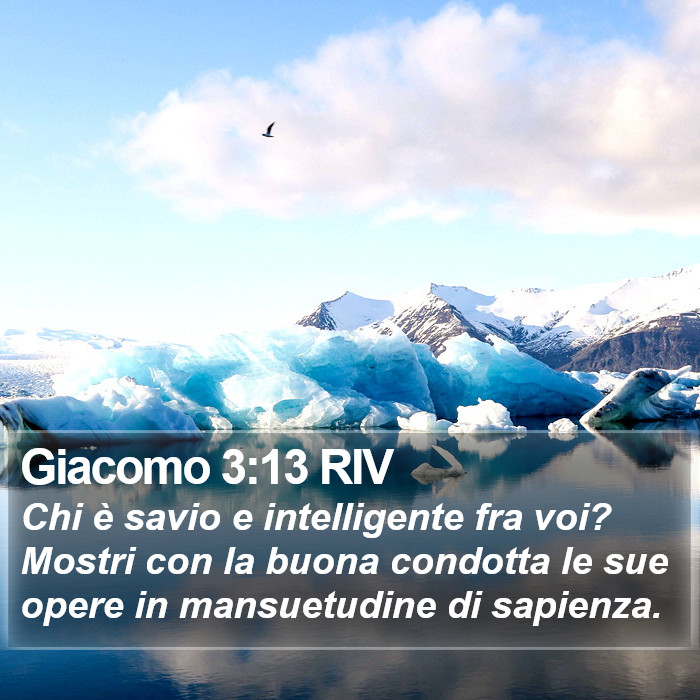 Giacomo 3:13 RIV Bible Study