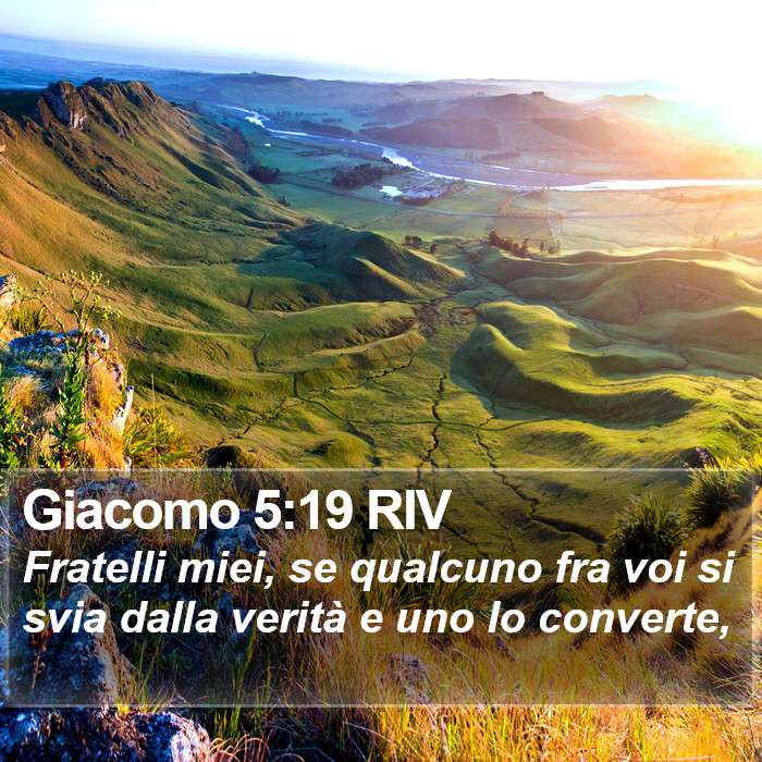 Giacomo 5:19 RIV Bible Study