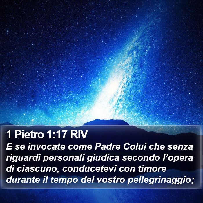 1 Pietro 1:17 RIV Bible Study