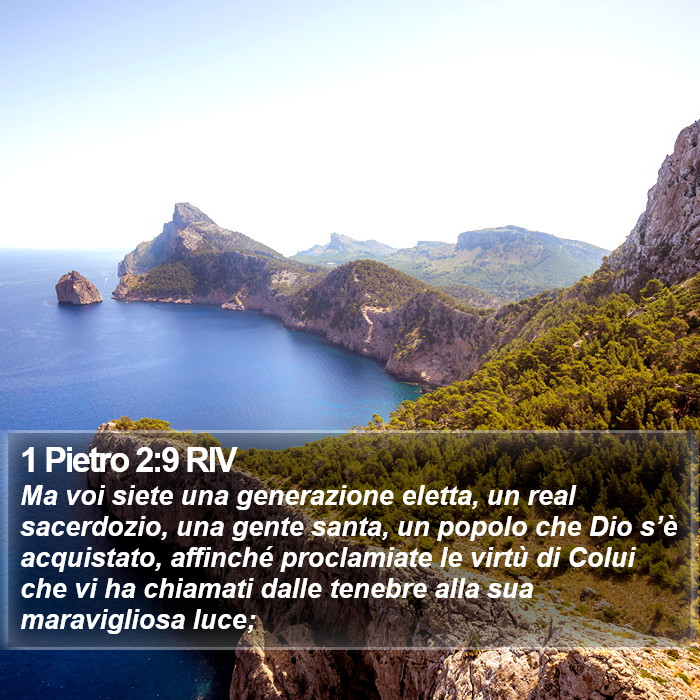 1 Pietro 2:9 RIV Bible Study