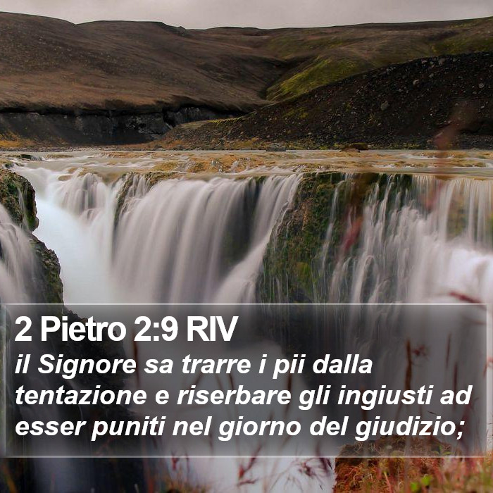 2 Pietro 2:9 RIV Bible Study
