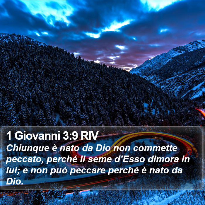 1 Giovanni 3:9 RIV Bible Study