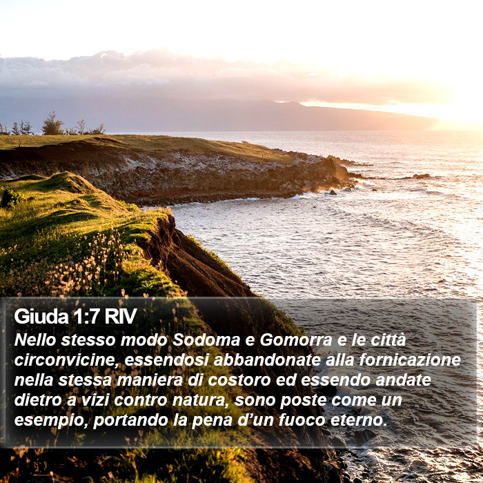 Giuda 1:7 RIV Bible Study