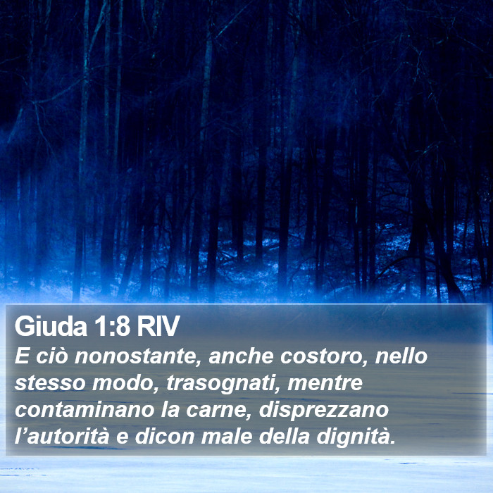 Giuda 1:8 RIV Bible Study