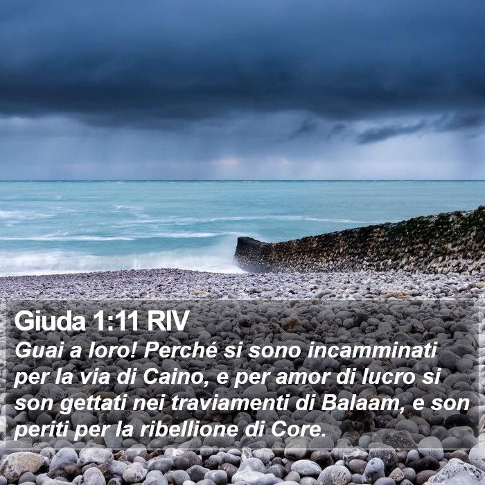 Giuda 1:11 RIV Bible Study