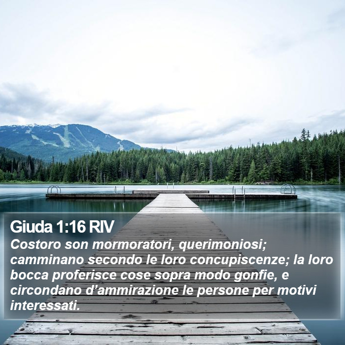 Giuda 1:16 RIV Bible Study