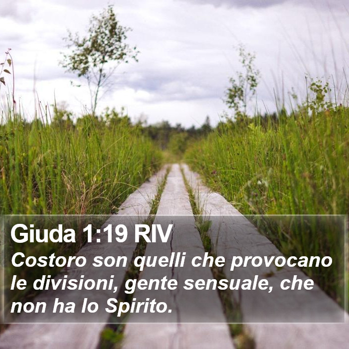 Giuda 1:19 RIV Bible Study