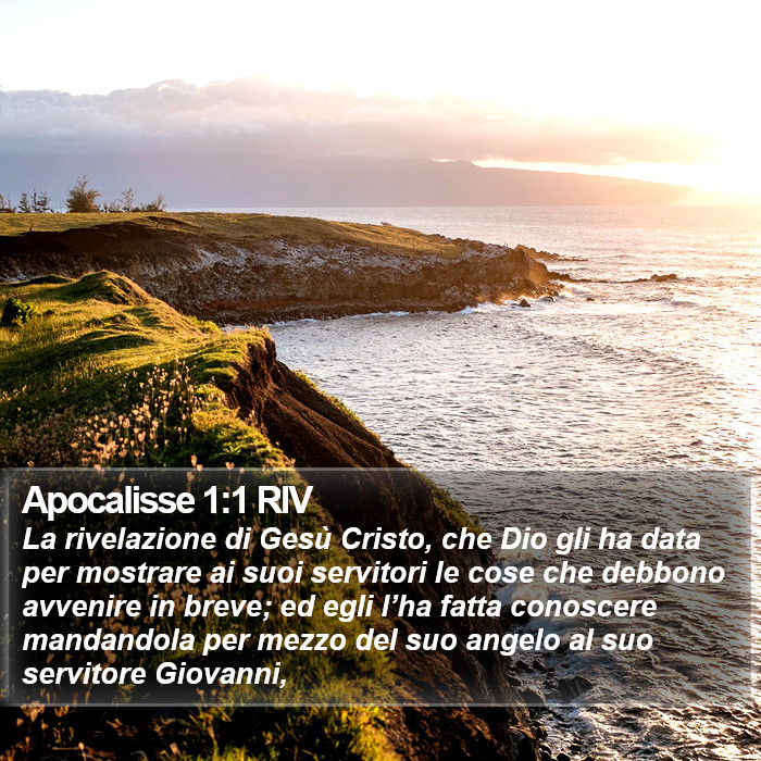 Apocalisse 1:1 RIV Bible Study