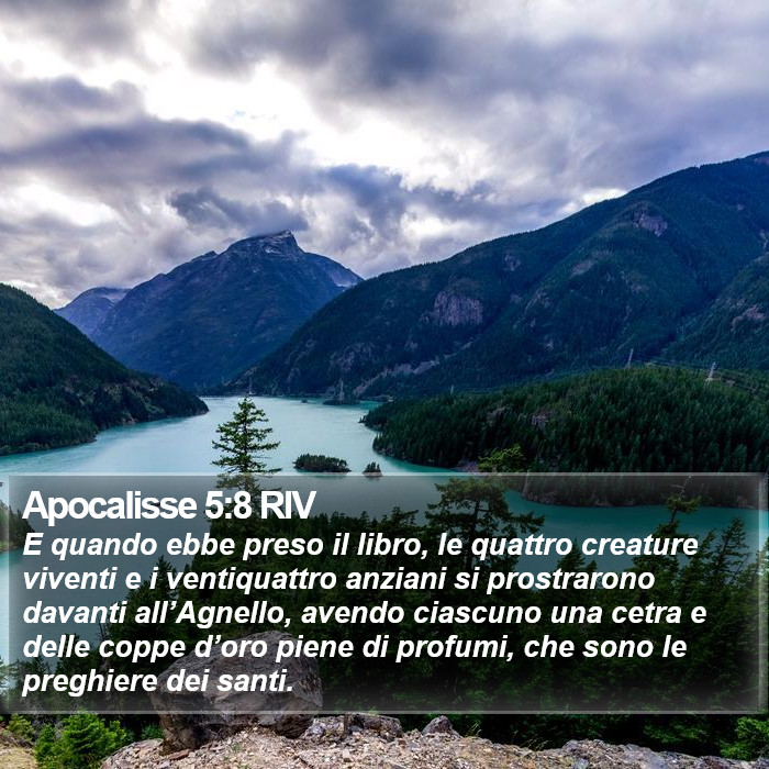 Apocalisse 5:8 RIV Bible Study