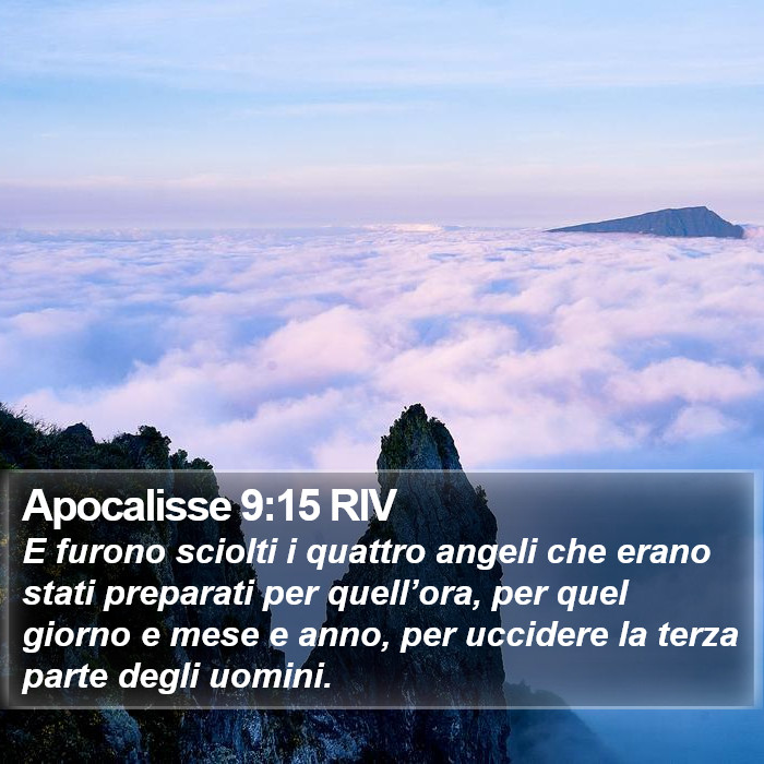 Apocalisse 9:15 RIV Bible Study