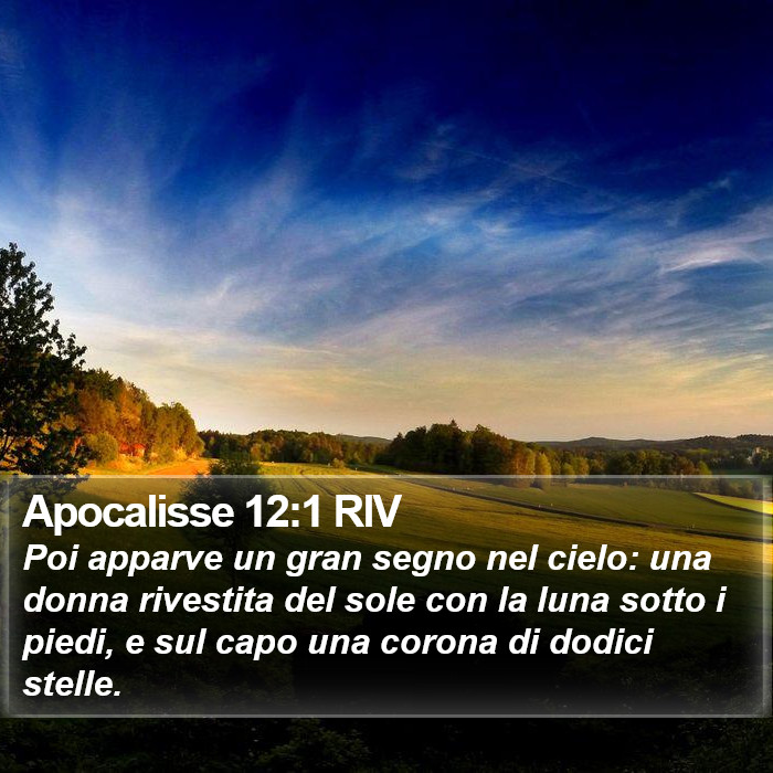 Apocalisse 12:1 RIV Bible Study