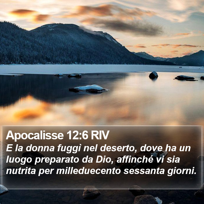 Apocalisse 12:6 RIV Bible Study