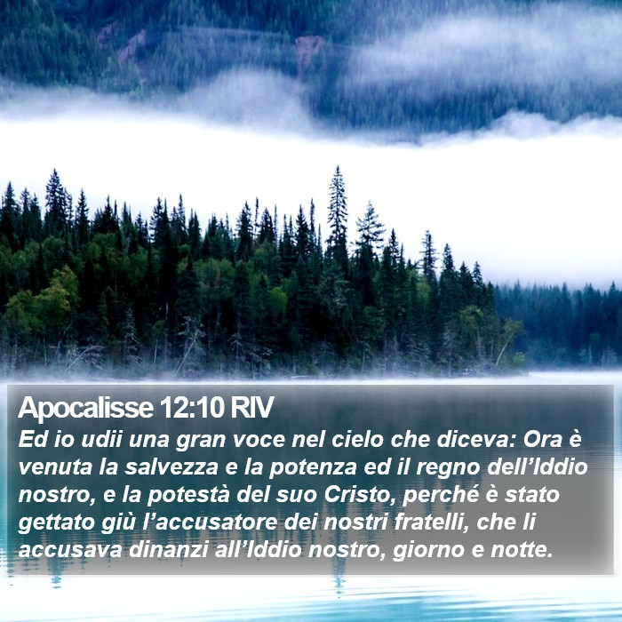 Apocalisse 12:10 RIV Bible Study