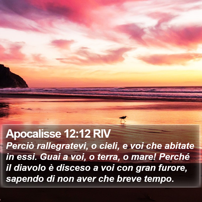 Apocalisse 12:12 RIV Bible Study