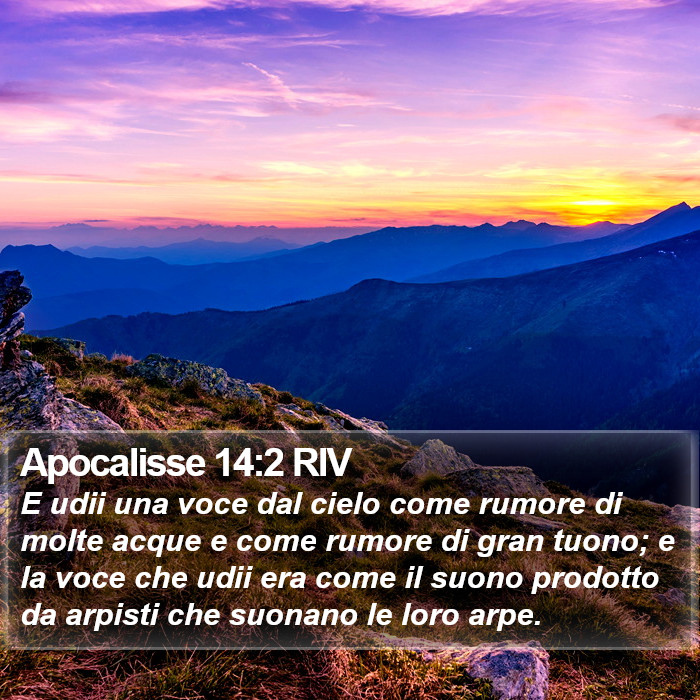 Apocalisse 14:2 RIV Bible Study