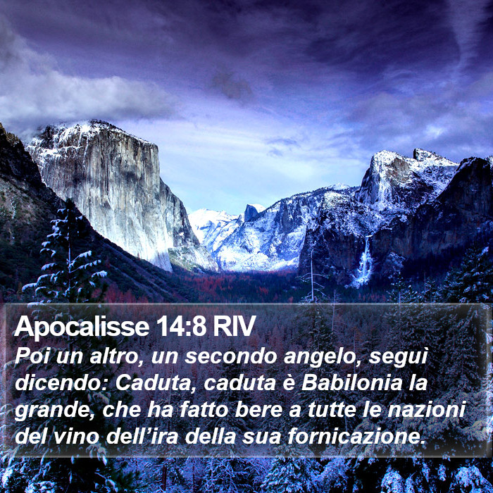 Apocalisse 14:8 RIV Bible Study