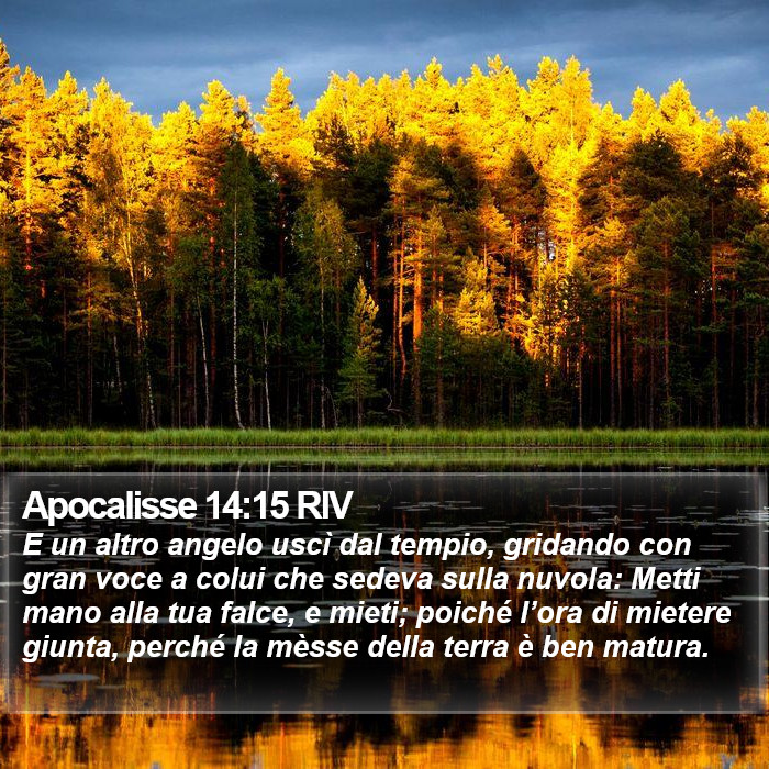 Apocalisse 14:15 RIV Bible Study