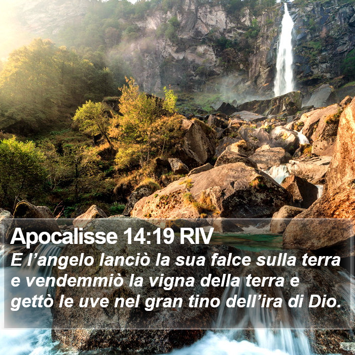 Apocalisse 14:19 RIV Bible Study