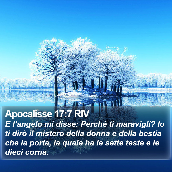 Apocalisse 17:7 RIV Bible Study