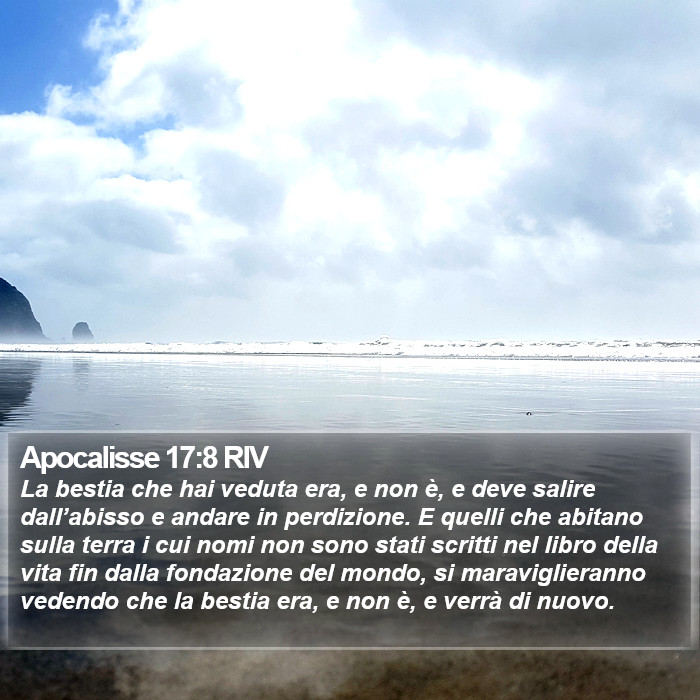 Apocalisse 17:8 RIV Bible Study