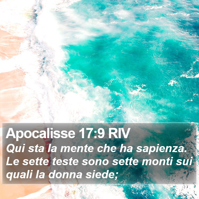 Apocalisse 17:9 RIV Bible Study