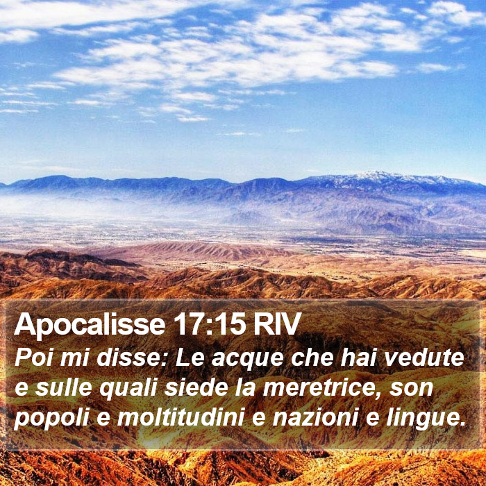 Apocalisse 17:15 RIV Bible Study