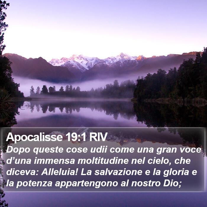 Apocalisse 19:1 RIV Bible Study