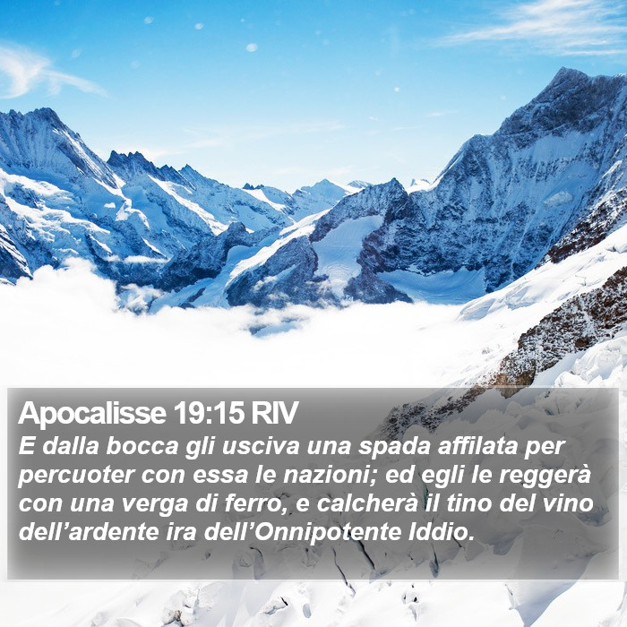 Apocalisse 19:15 RIV Bible Study